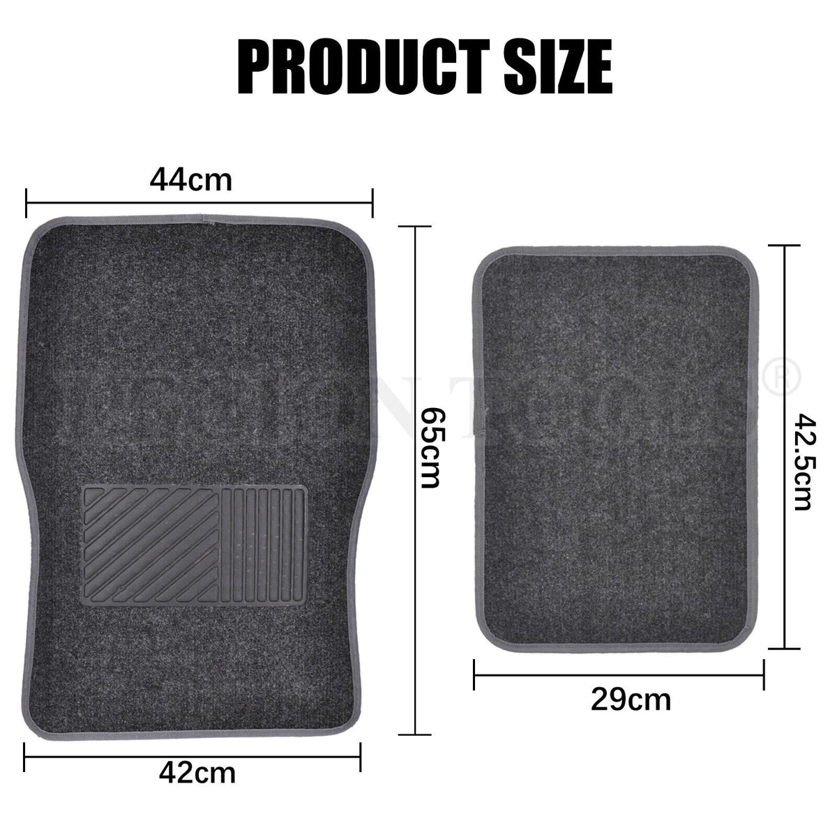 Vehicle Floor Mat 4PCS Legion Warehouse