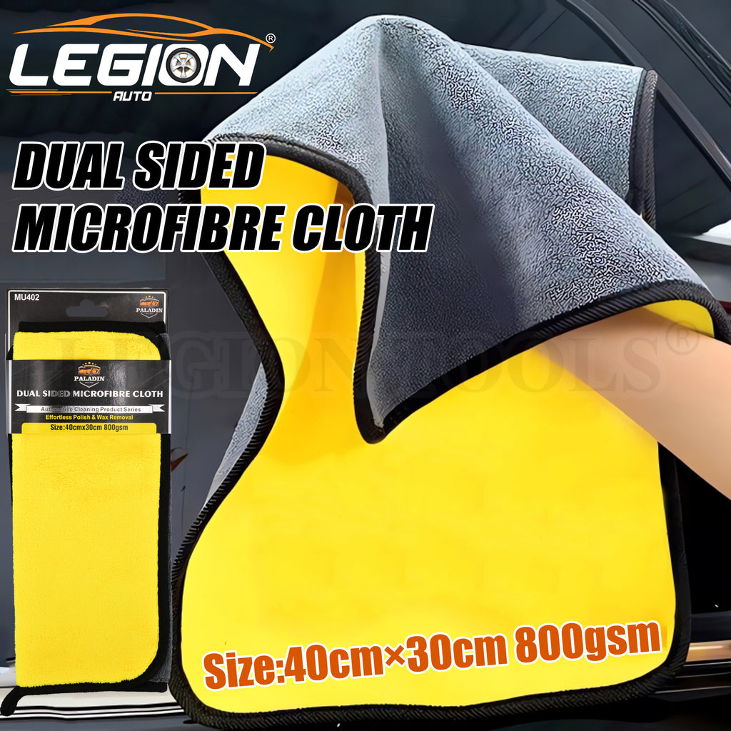 Dual Sided Microfibre Cloth Rag Car Wash Cleaning Towel