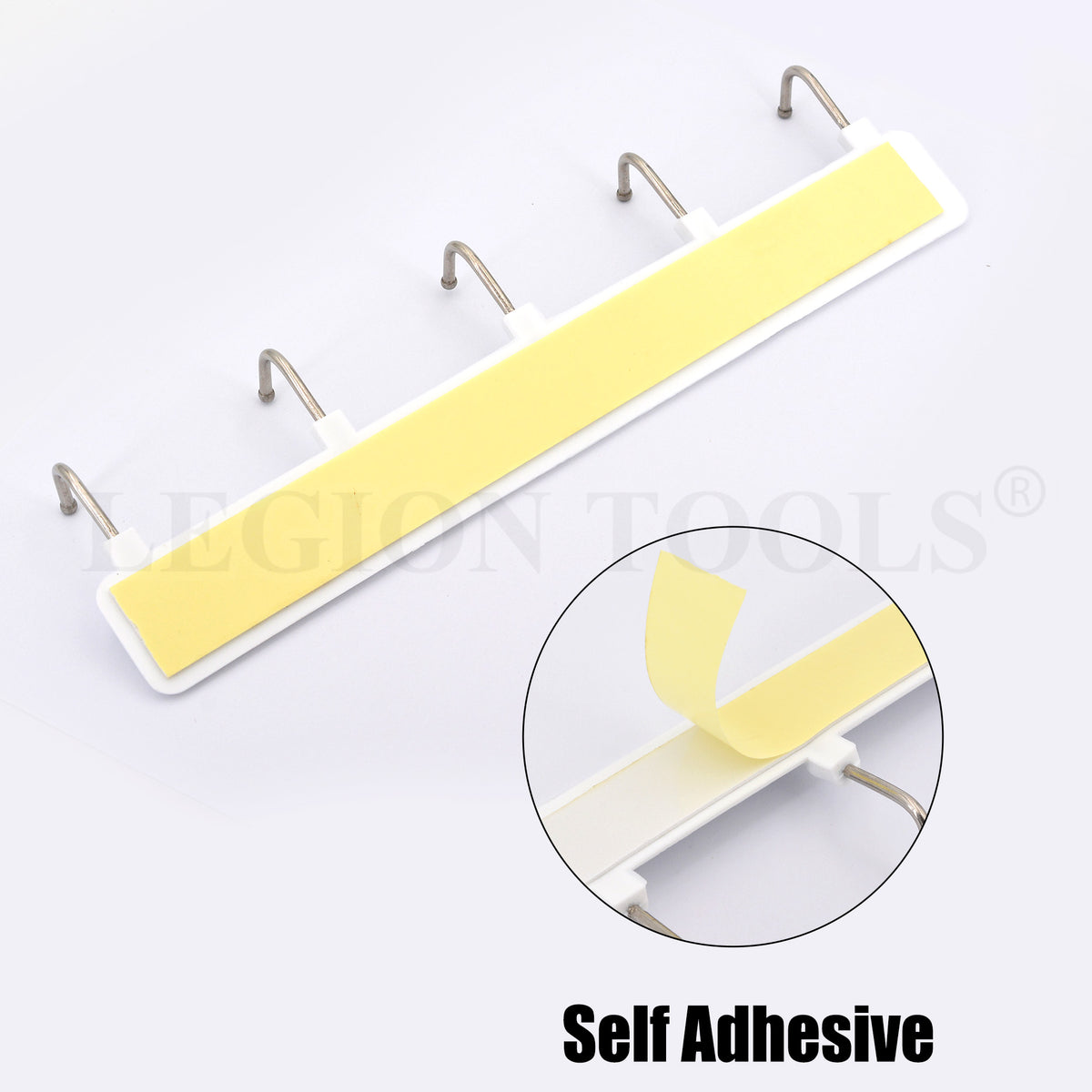 Self Adhesive Multipurpose Hook Rack – Legion Warehouse