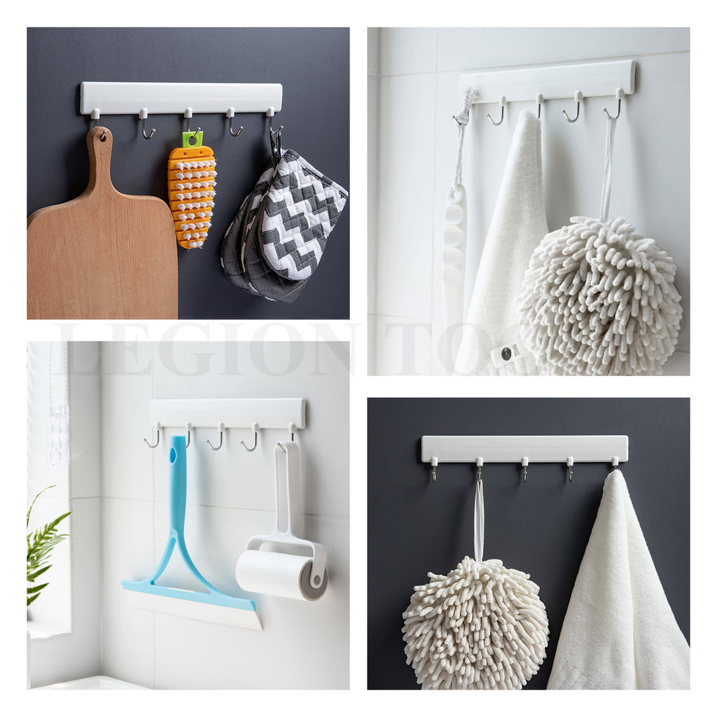 Self Adhesive Multipurpose Hook Rack – Legion Warehouse