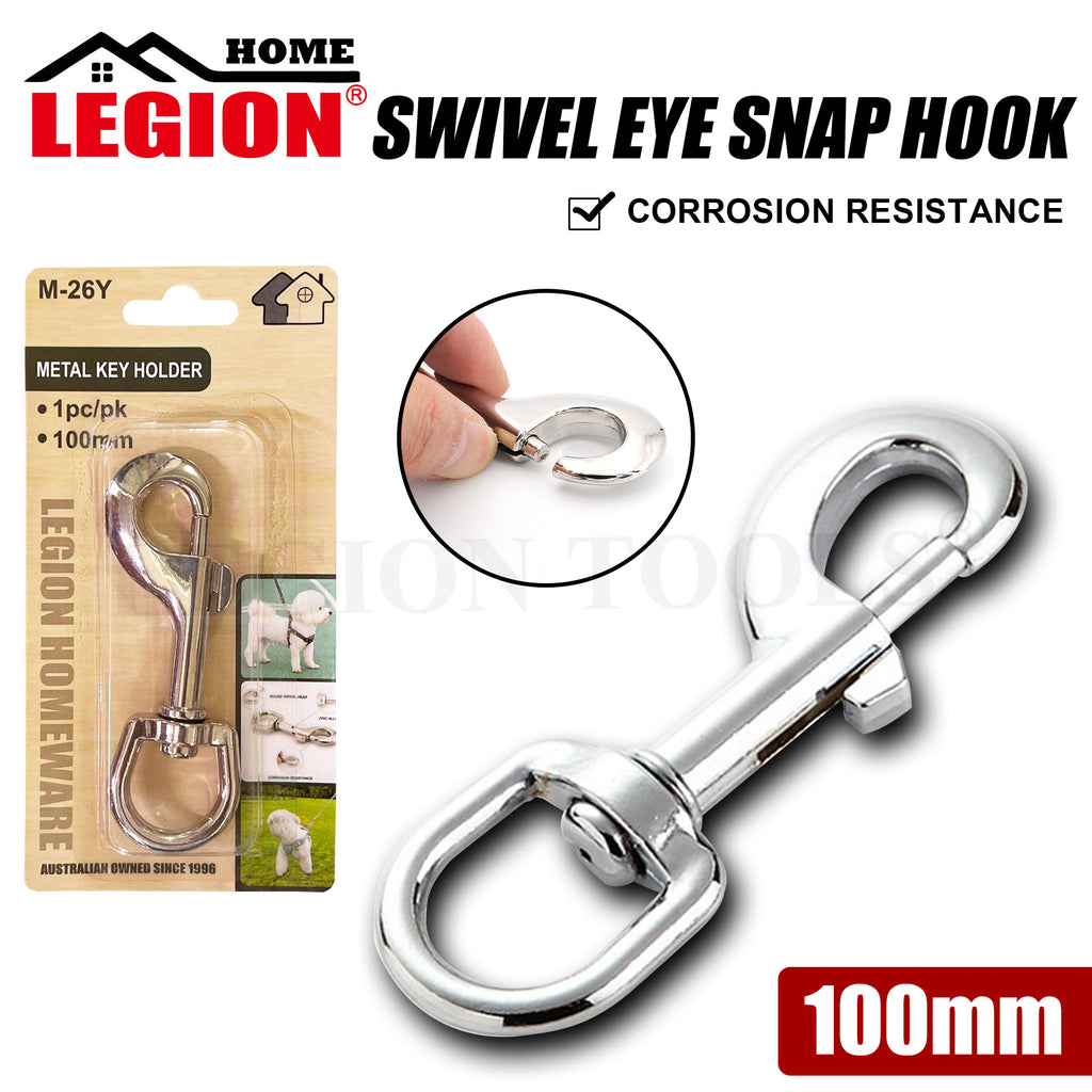 Swivel Eye Snap Hook 100mm