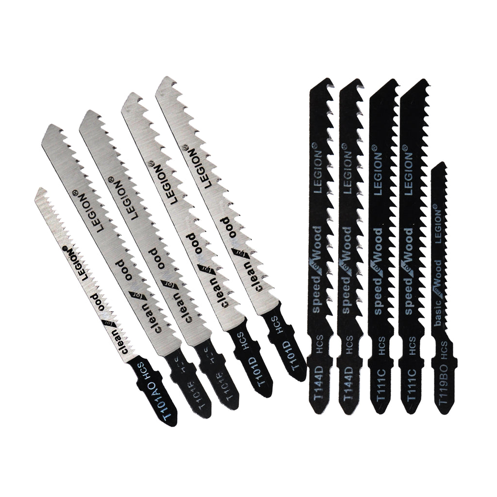 Wood Jigsaw Blades Set 10PCS