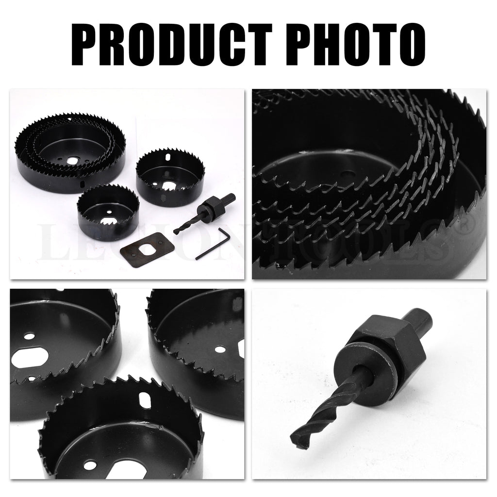 8PCS Hole Saw Drill Bit Kit – Legion Warehouse