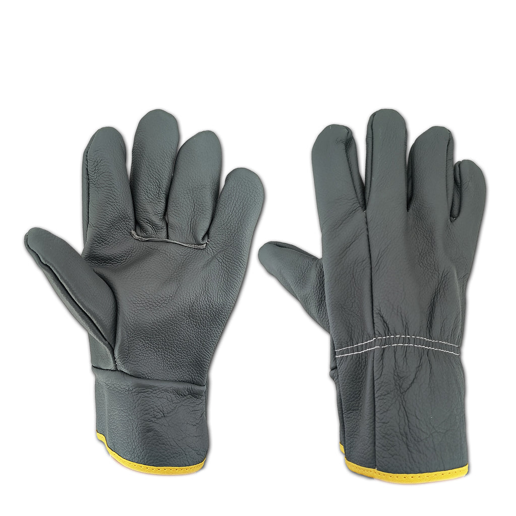 Premium Leather Safety Work Gloves
