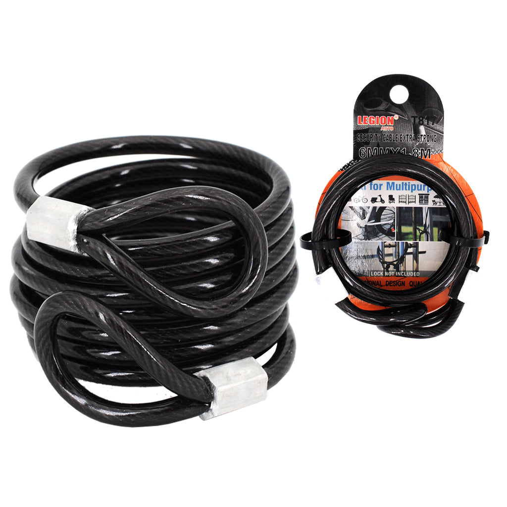 Security Cable 6mm×1.8m