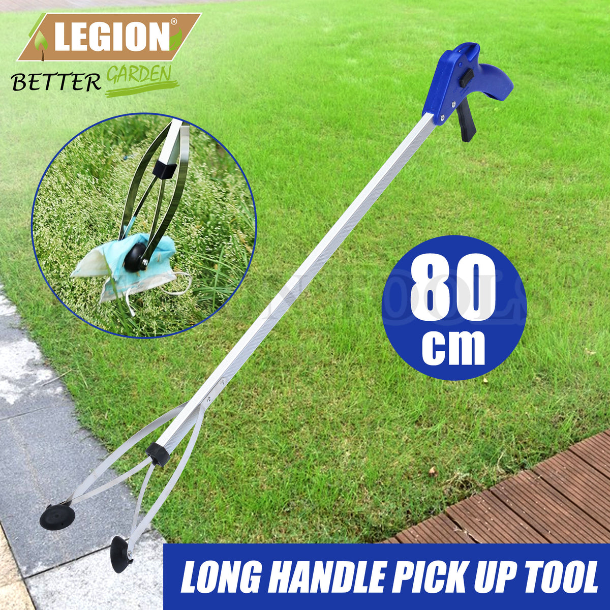 Legion Tools Long Handle Pick Up Tool 80cm – Legion Warehouse