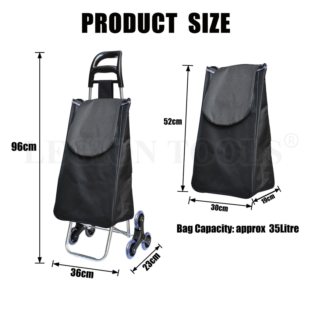 Bag Trolley Dolly Shopping Grocery Foldable Cart Shopping Trolley