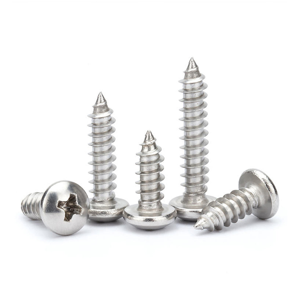 304 Stainless Steel Pan Head Screw 3 Sizes