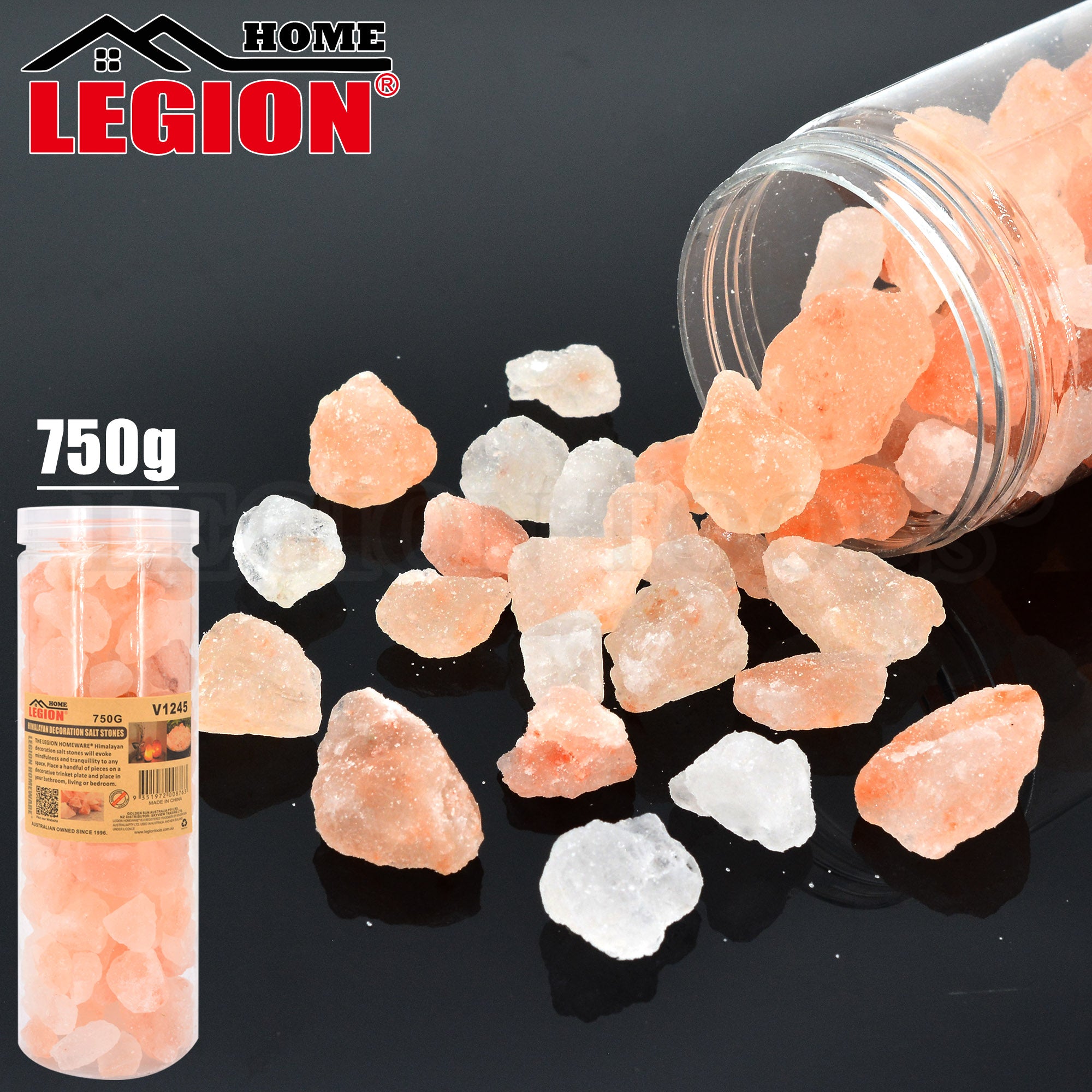 750g Himalayan Decorative Salt Stones – Legion Warehouse