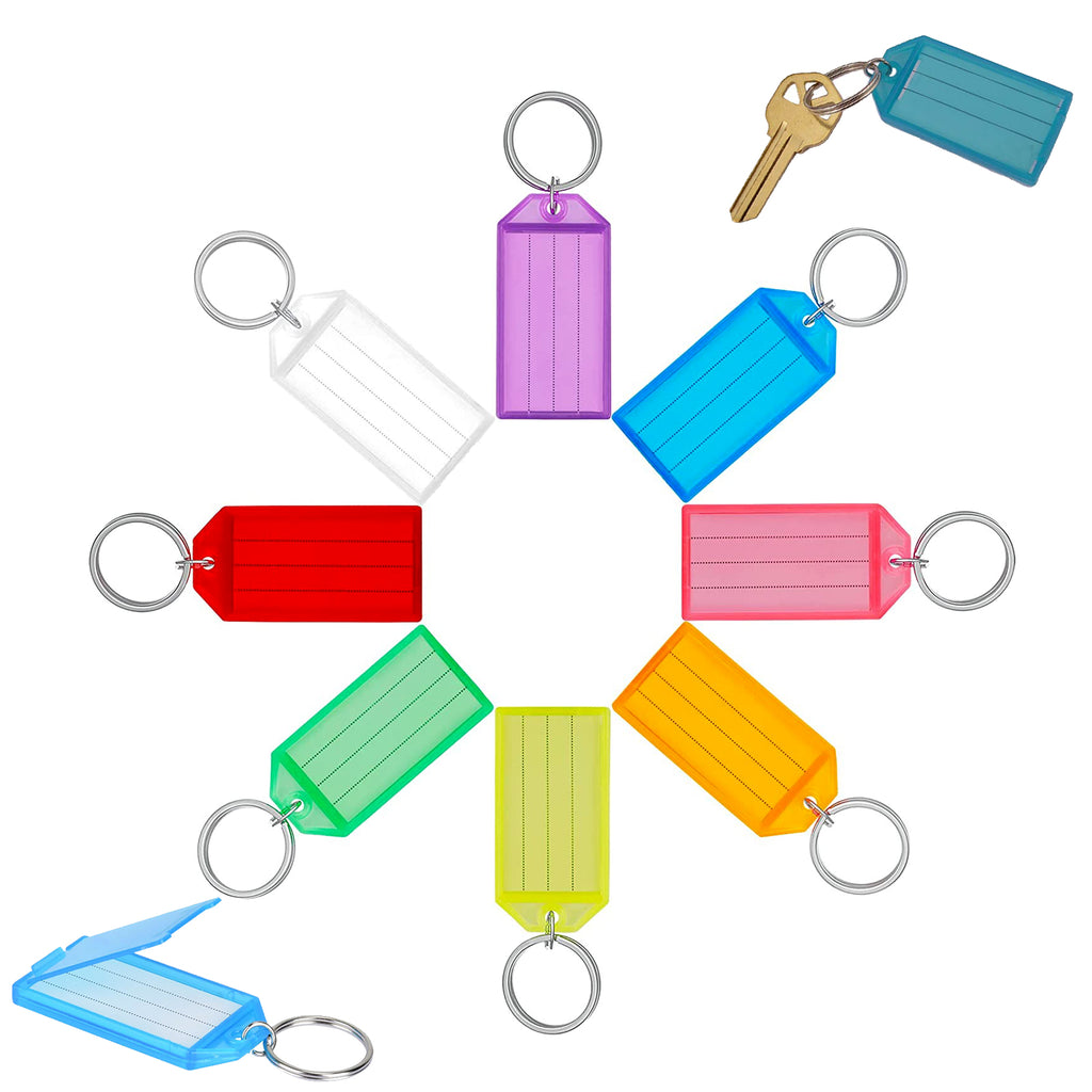 Key Tag with Key Ring 24PCS