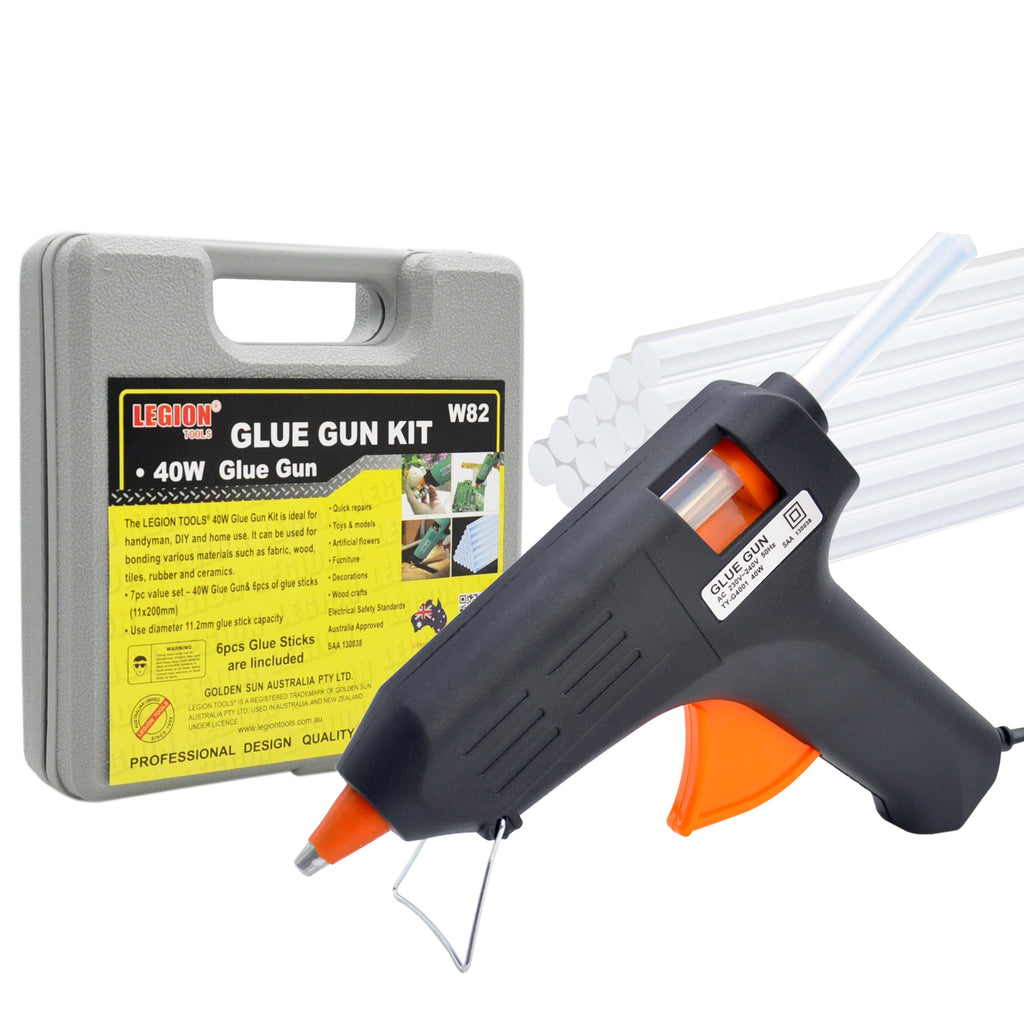 Electric Hot Melt Glue Gun Kit 40W