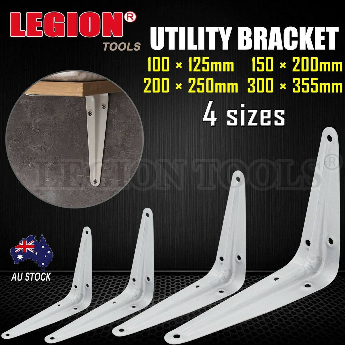 Utility Bracket 4 Size – Legion Warehouse