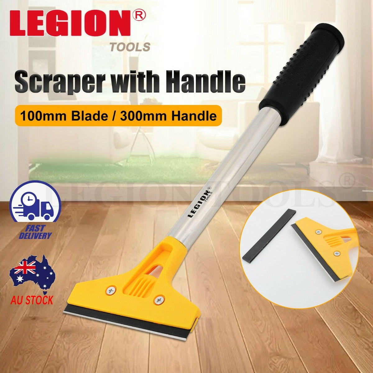 Surface Scraper with Handle 30cm – Legion Warehouse