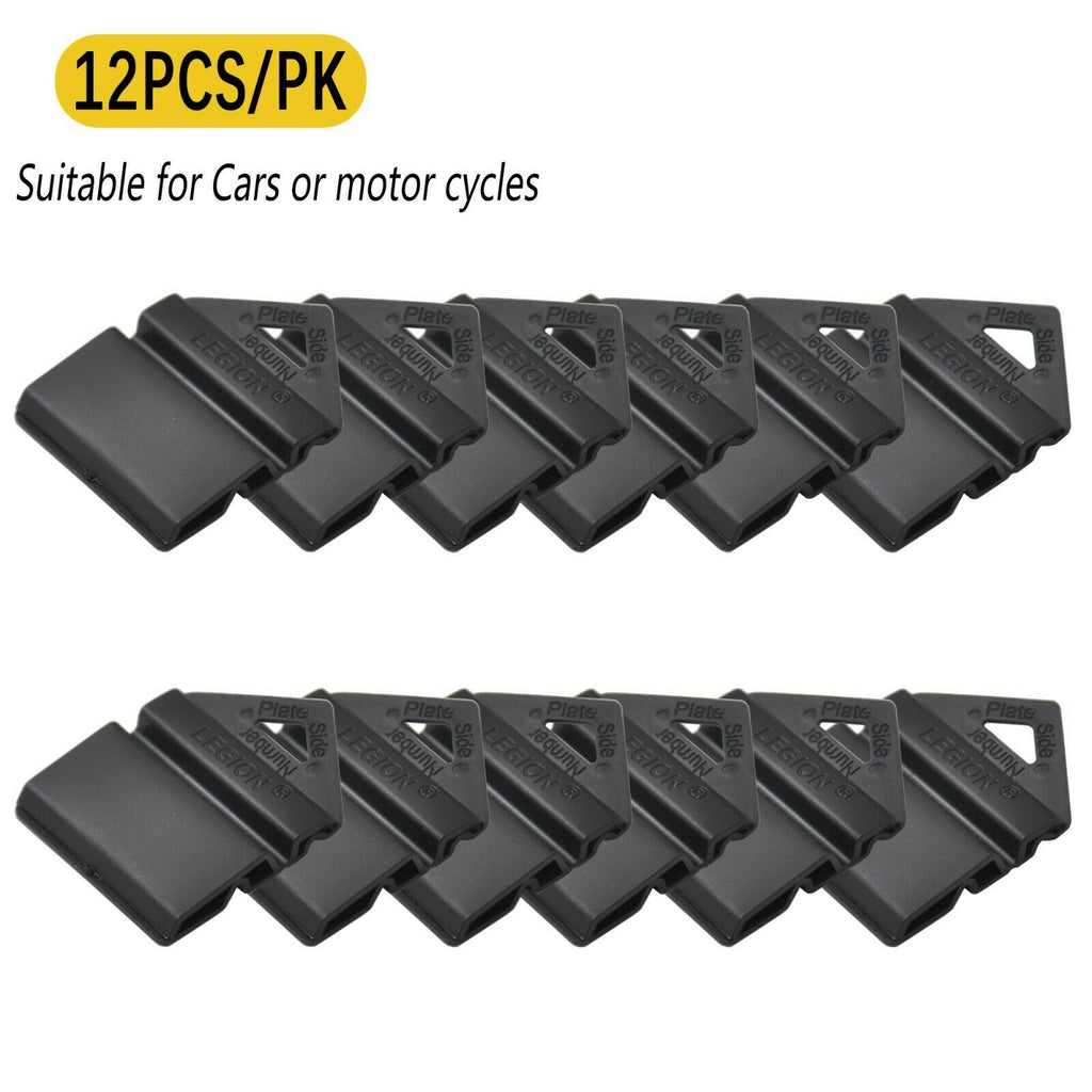Black L & P Plate Clips 12PCS/PK – Legion Warehouse
