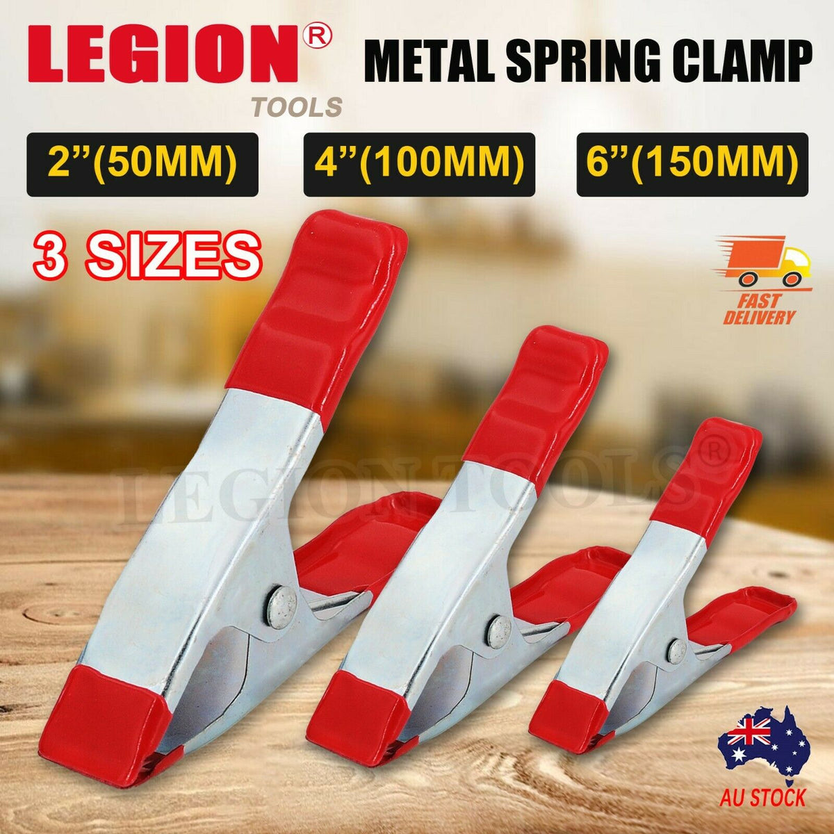Metal Spring Clamps 3 Sizes – Legion Warehouse