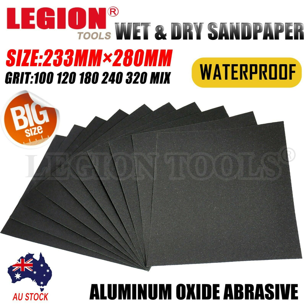 Sandpaper Wet & Dry 10PCS