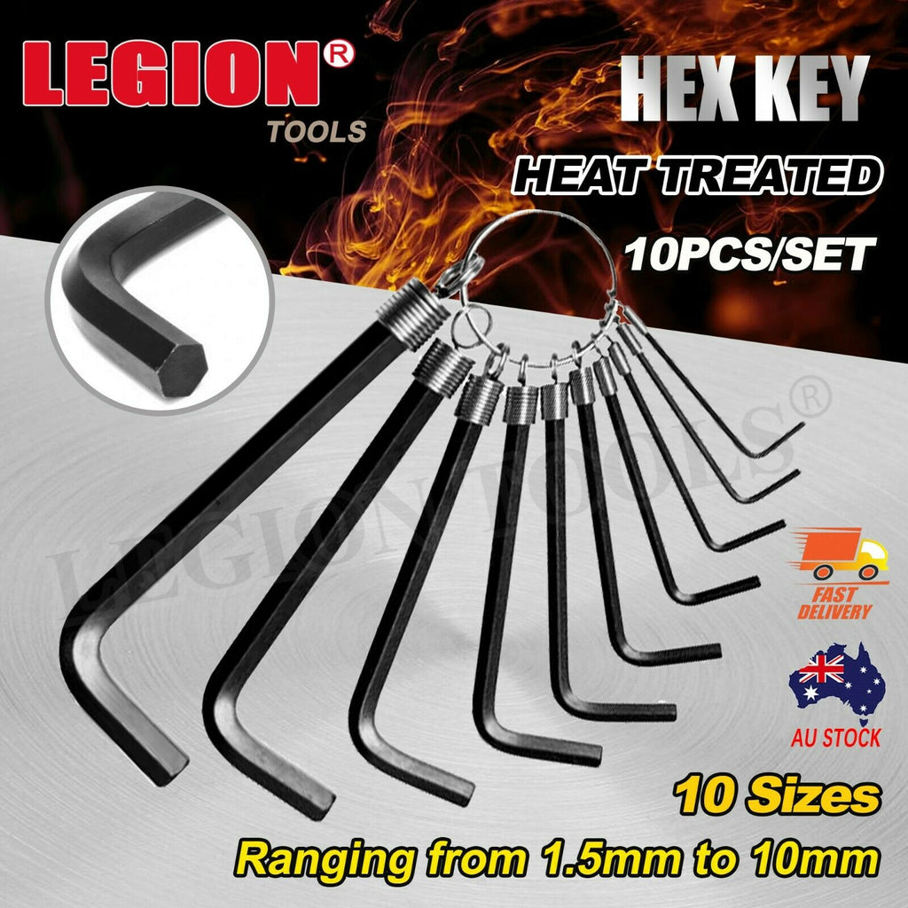 Metric Allen Hex Key Wrench 10pcs Set