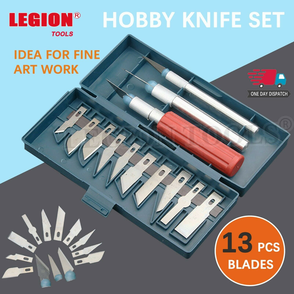 Hobby Craft Knife Set 13 Pcs