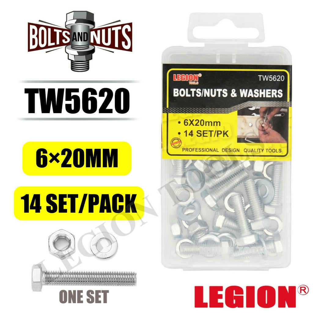 Bolts Nuts & Washers Set