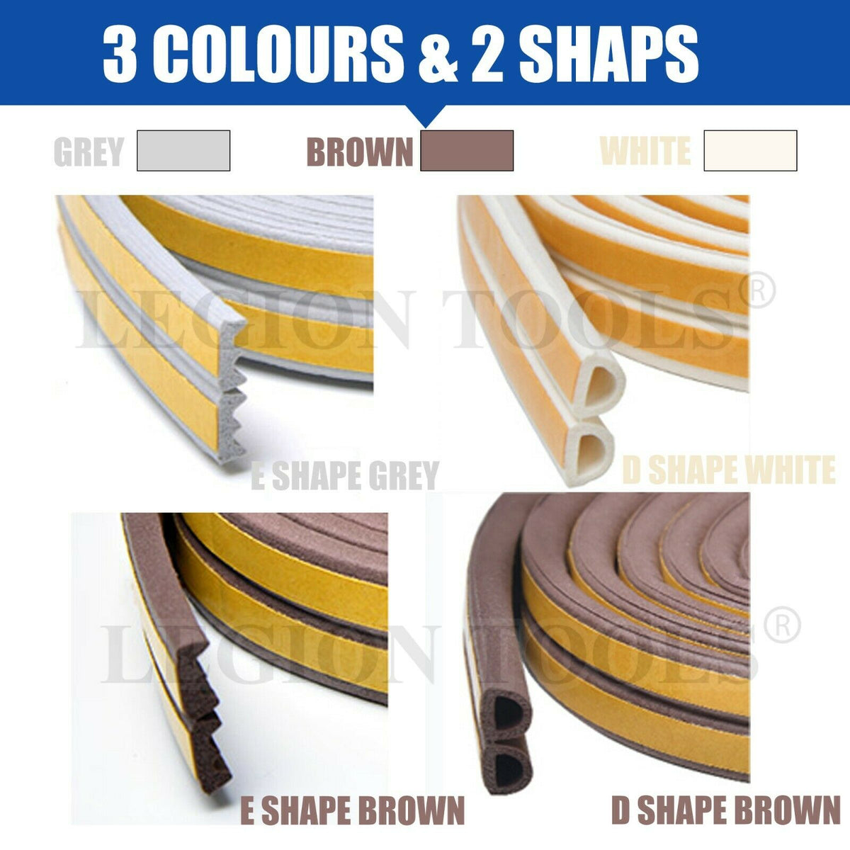 Door & Window Weather Strip – Legion Warehouse