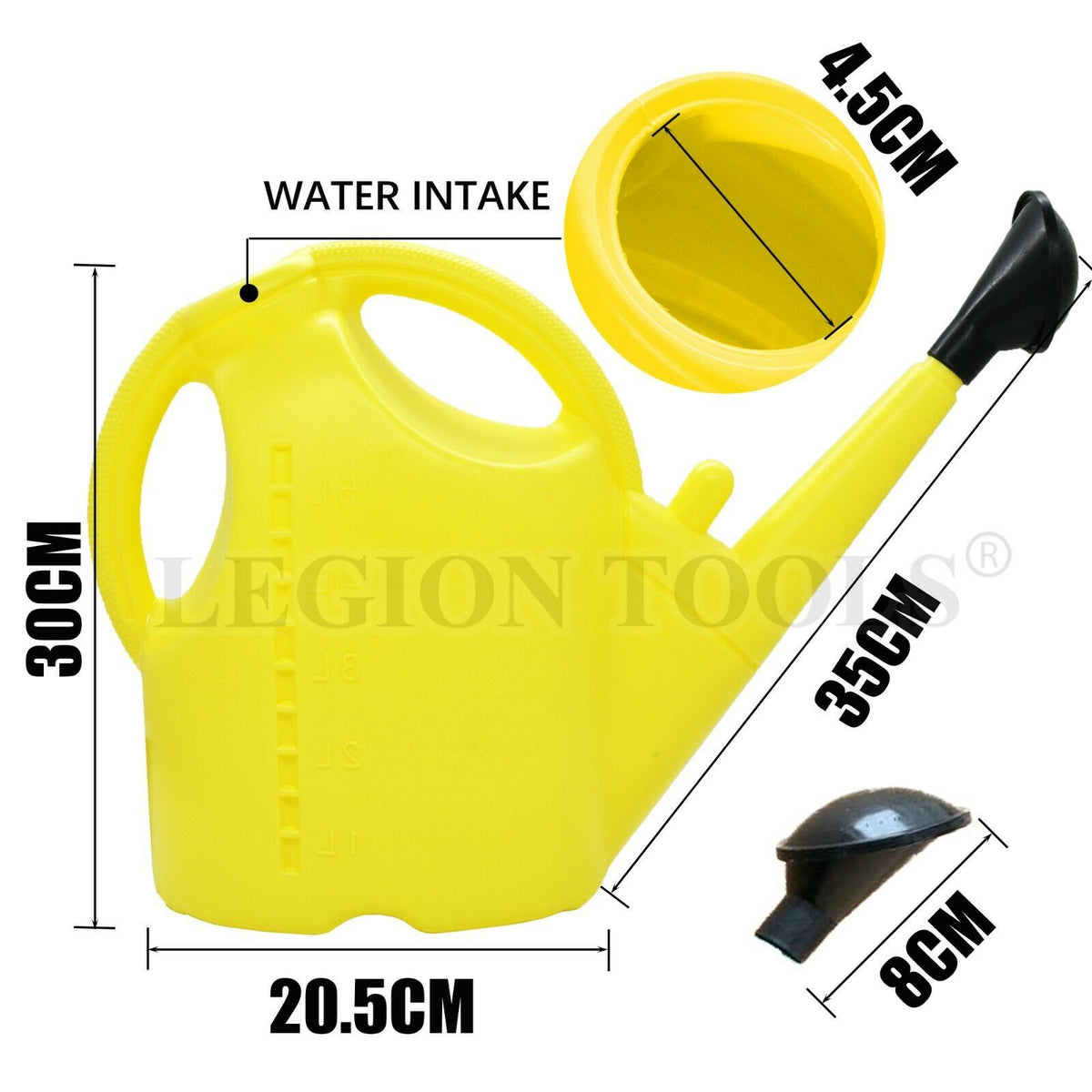 Plastic Watering Can 5L – Legion Warehouse