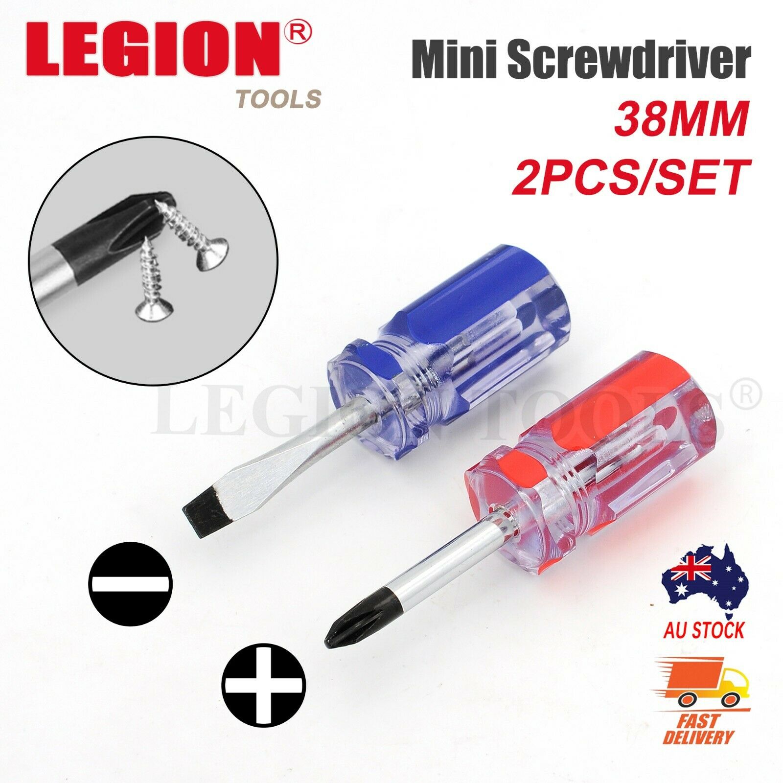 Mini Ware Screwdriver Mini Screwdriver 38mm 2PCS/Set – Legion Warehouse