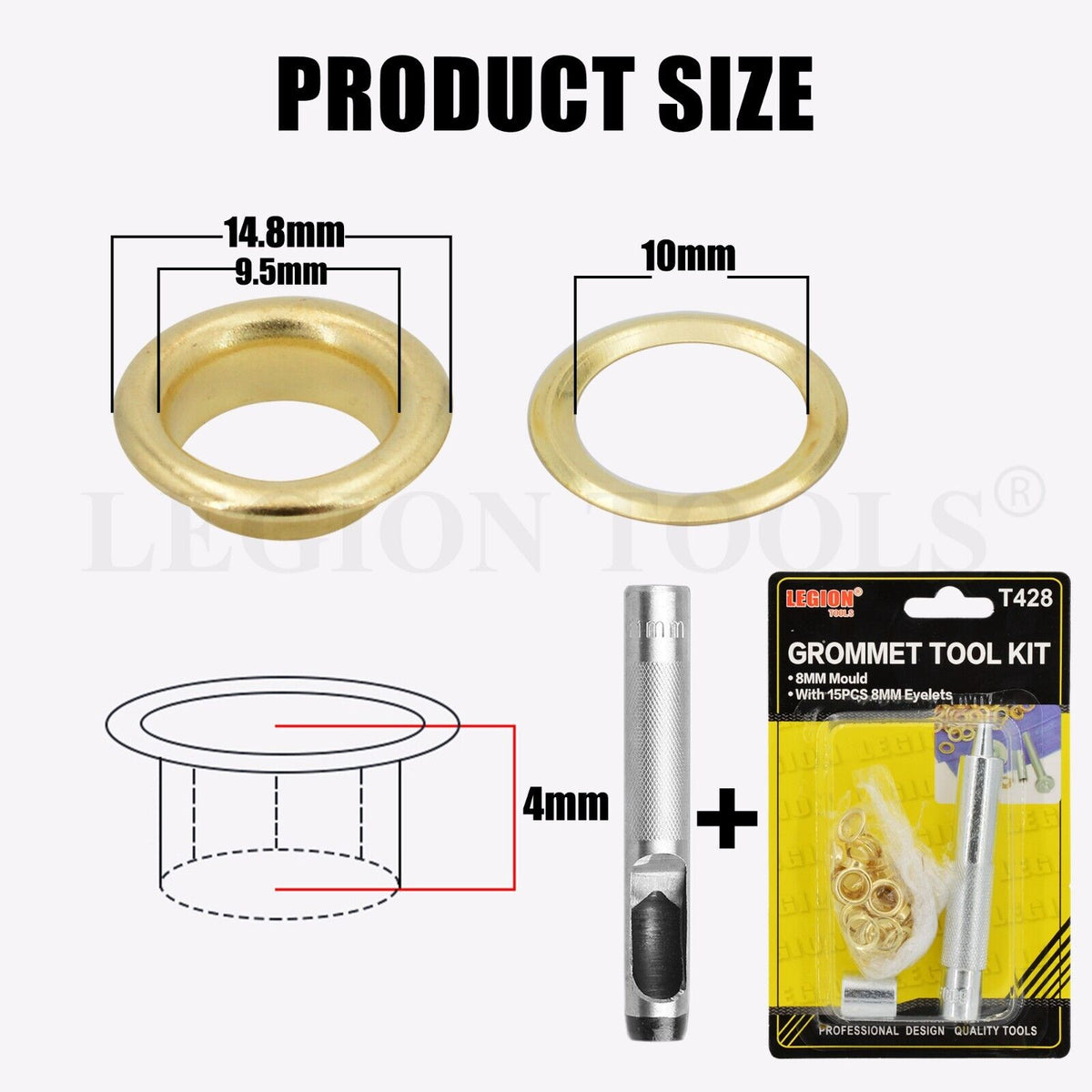 Legion Tools Grommet Tool Kit – Legion Warehouse