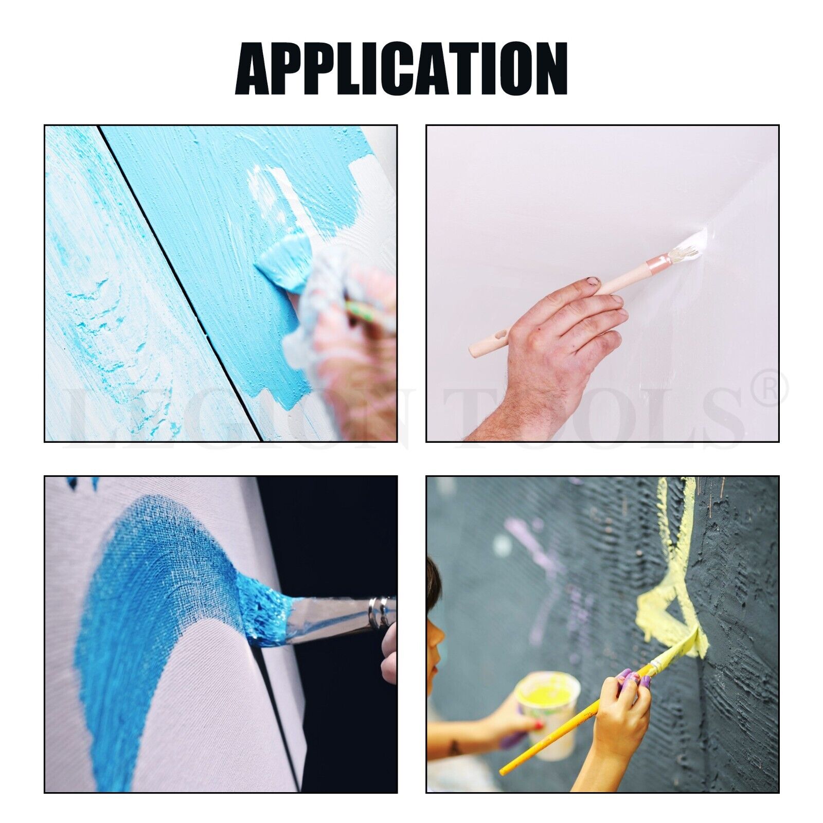 Touch Up Flat Paint Brush Legion Warehouse